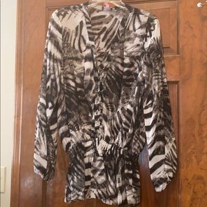 Vince Camuto top with matching camisole